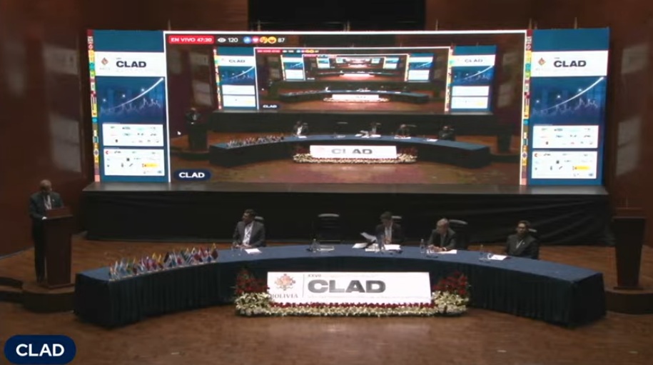Directora de Onsec asiste al XXVII Congreso Internacional del CLAD