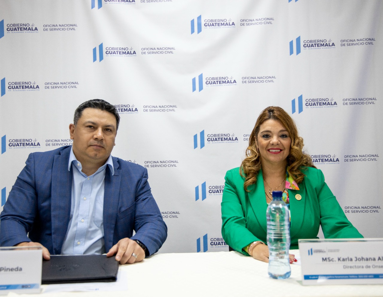 Onsec y Guatel firman carta de entendimiento para utilizar herramientas informáticas en beneficio de pensionados