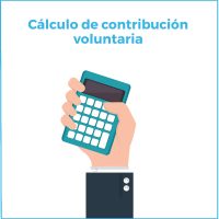 Calculo de contribucion voluntaria