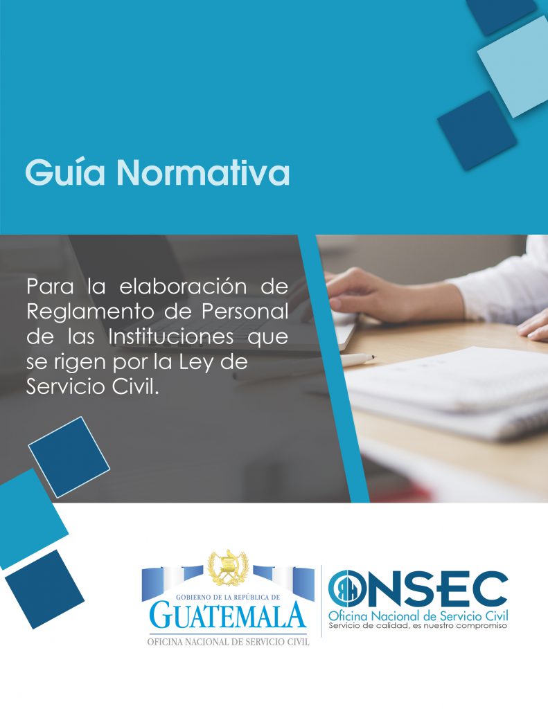 Guía normativa para elaboración de reglamento de personal