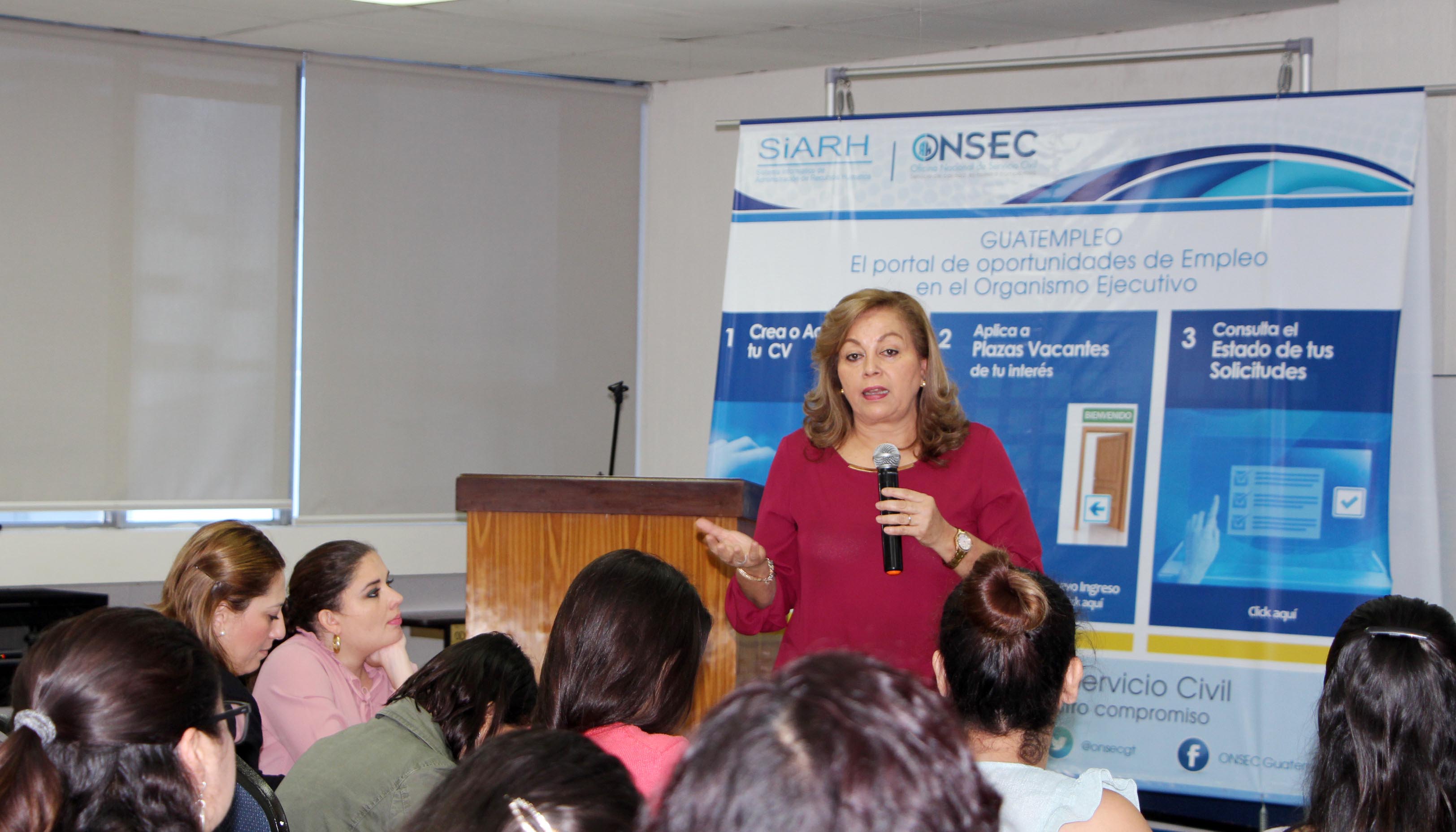 Servidoras públicas de la ONSEC  se capacitan en el tema de “Sororidad”